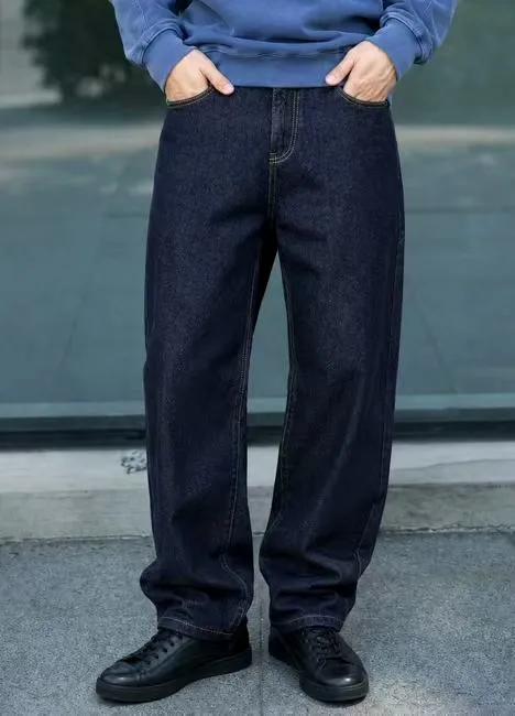Stylish Casual Loose Fit Men's Denim Jeans