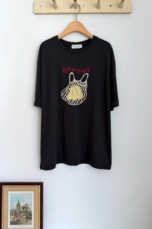 Trendy Black Printed T-Shirt, Comfortable Casual Style