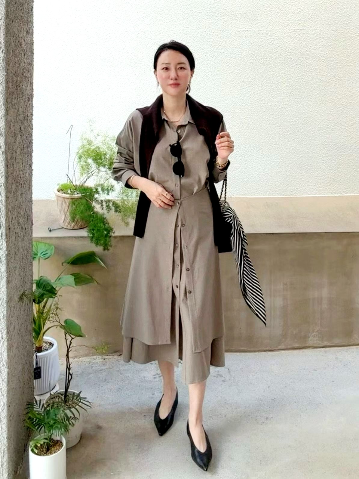 우아한 여성용 드레스 - 가벼우며 편안한 봄과 여름에 적합