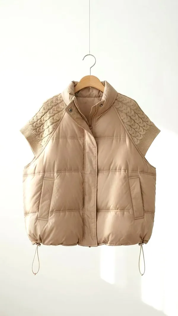 Stylish Women's Vest Jacket, Comfortable and Warm, Perfect Match