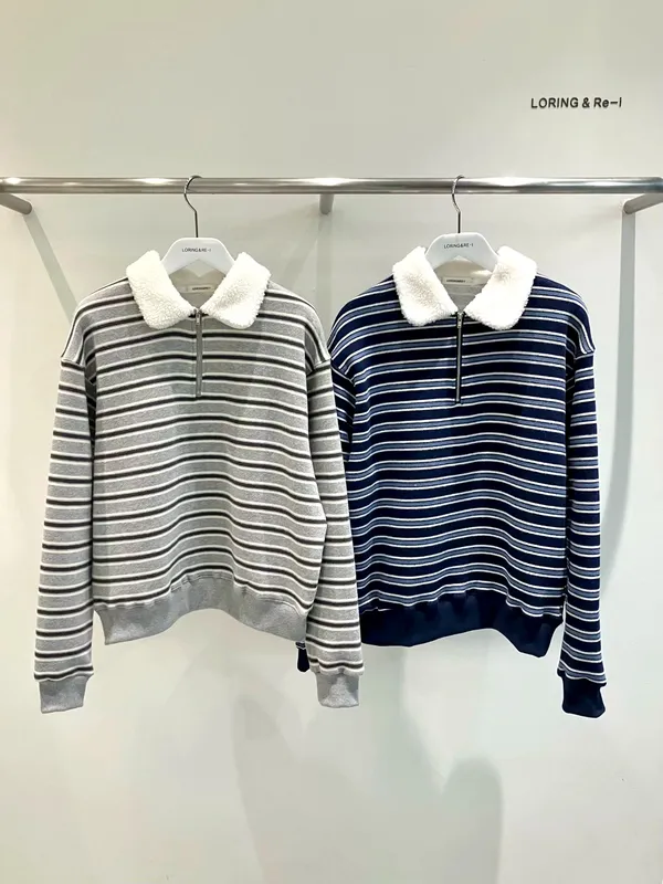 Striped Women's Hoodie, Comfortable and Warm, Fashionable Casual Wear