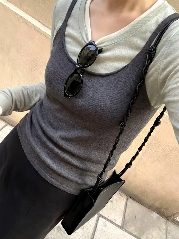 Fashionable and Minimalist Women's Cami Top, Comfortable and Breathable, Perfect Match