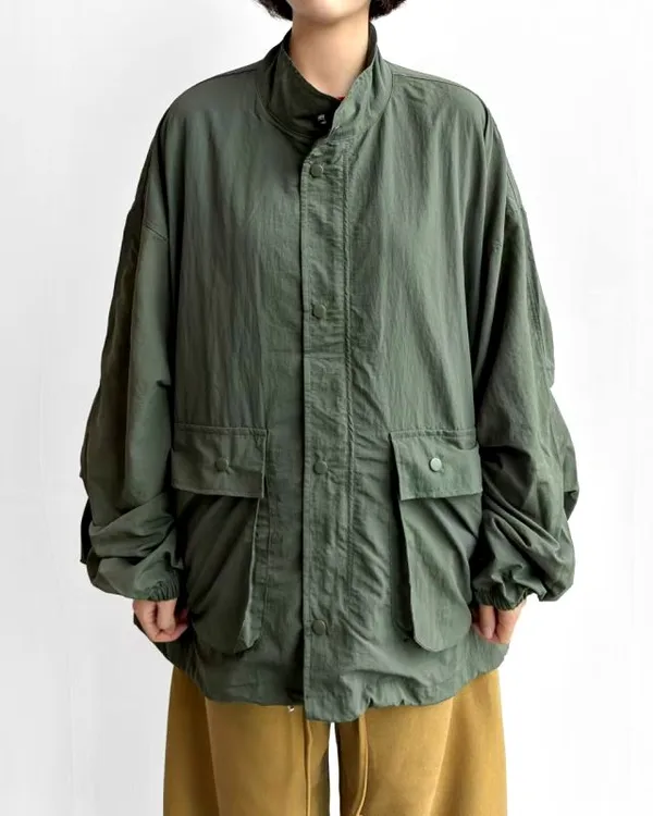 Stylish Casual Men's Top, Lightweight Windbreaker