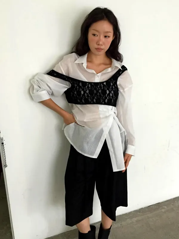 Fashionable Sheer Shirt: The Perfect Blend of Elegance and Individuality