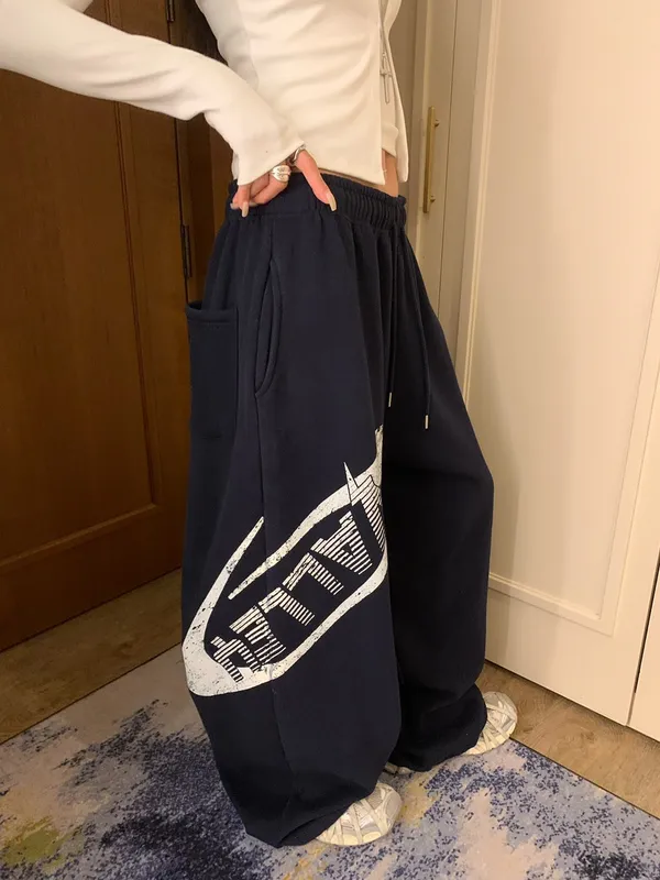 Loose Casual Sports Pants, Fashionable Design, Comfortable and Versatile