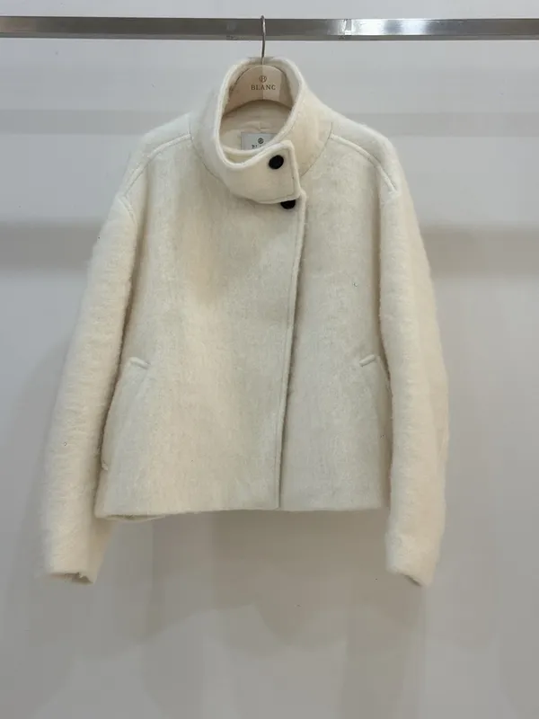 Chic and Elegant Wool Blend Coat