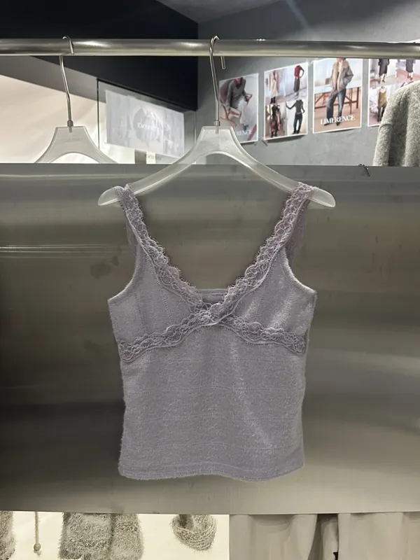 Elegant Lace Trim Camisole, Light and Comfortable