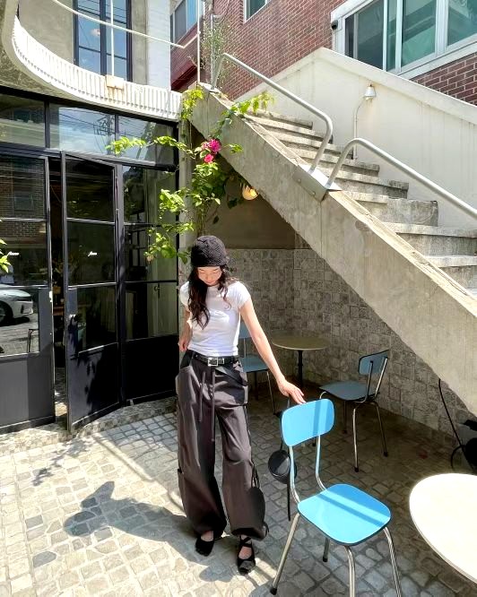 심플하고 스타일리시한 여성용 상의, 편안하고 다재다능한