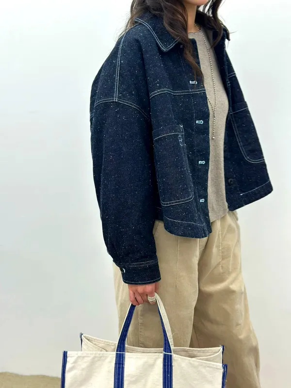 Fashionable Casual Women's Denim Jacket - Classic Style