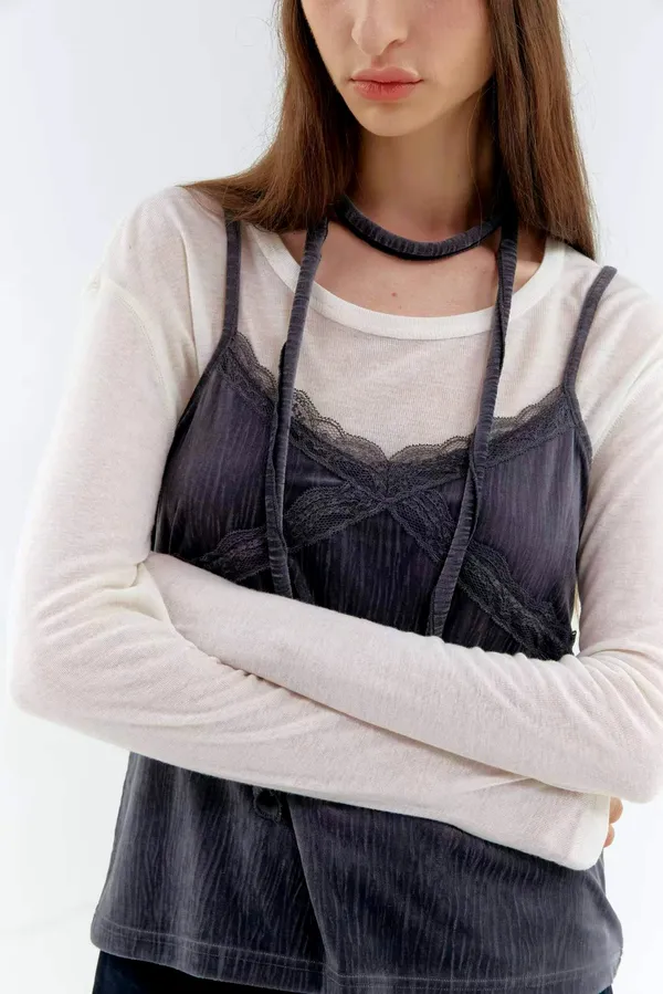 Elegant Lace Cami Top, Lightweight and Breathable, Perfect Match