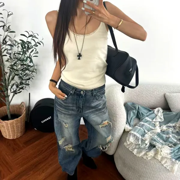 Stylish Ripped Jeans for a Comfortable Casual Look