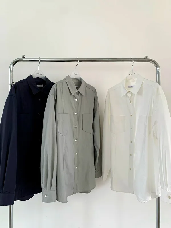 Stylish Minimalist Women's Top, Versatile Shirt