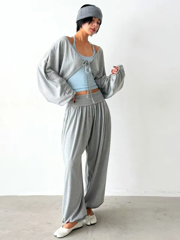 Stylish Casual Women's Outfit Set - Comfortable and Versatile for Everyday Wear