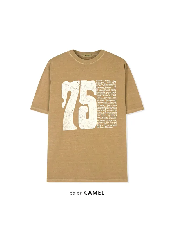 Trendy Loose Fit Men's Printed T-Shirt