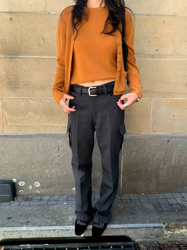 Elegant and Comfortable Women's Top, Made of Wool, Perfect for Autumn and Winter