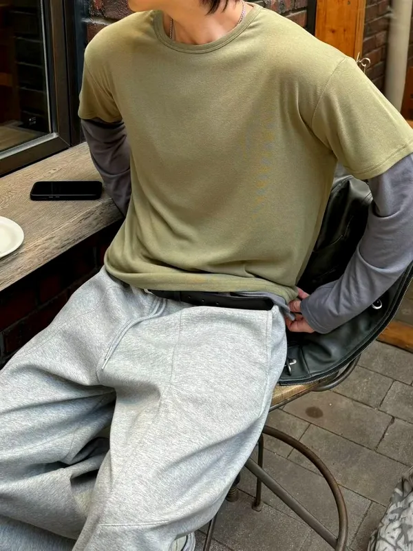 Stylish Casual Men's Top, Comfortable and Versatile