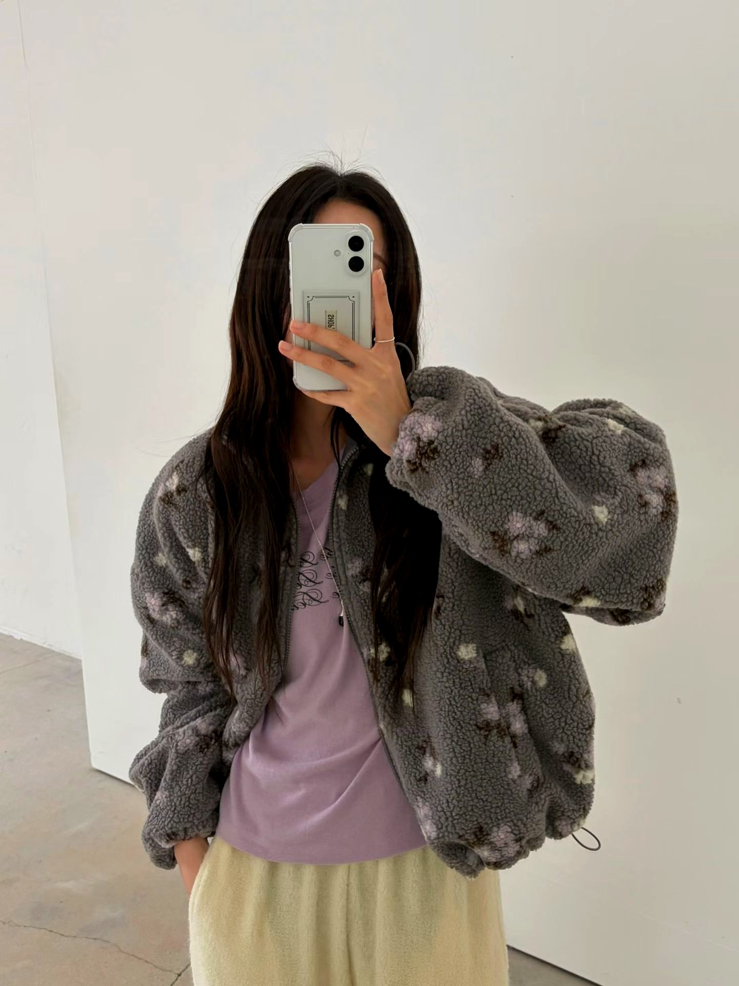 패셔너블한 여성용 재킷, 부드럽고 편안한 가을 겨울용