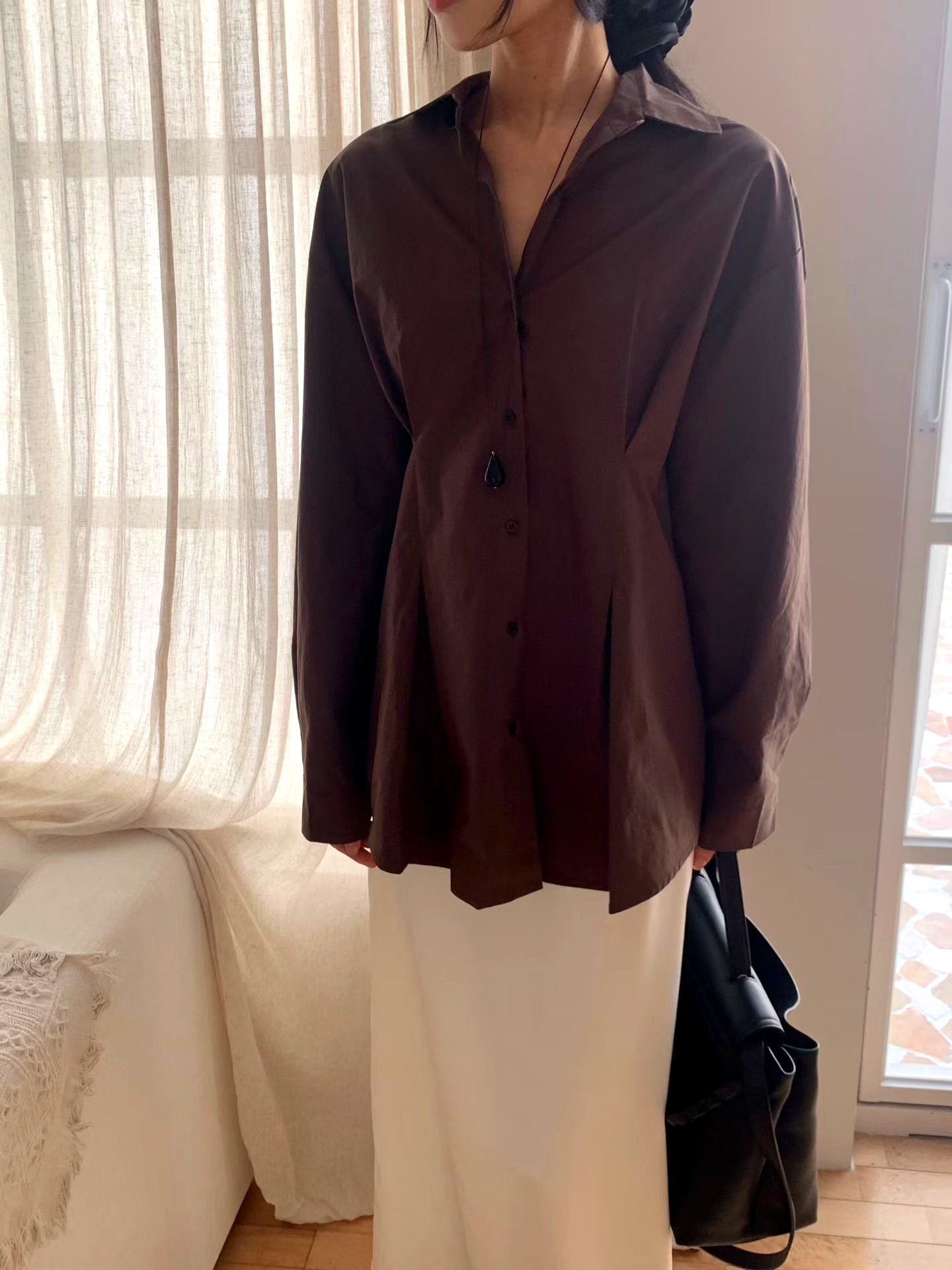 Elegant Brown Shirt for Effortless Everyday Style