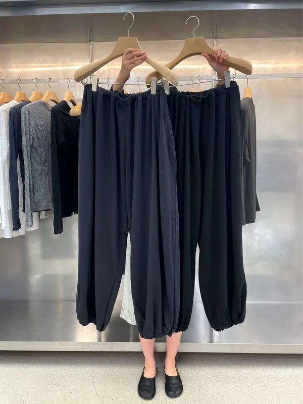 Stylish Casual Black Women's Pants - Comfortable and Versatile