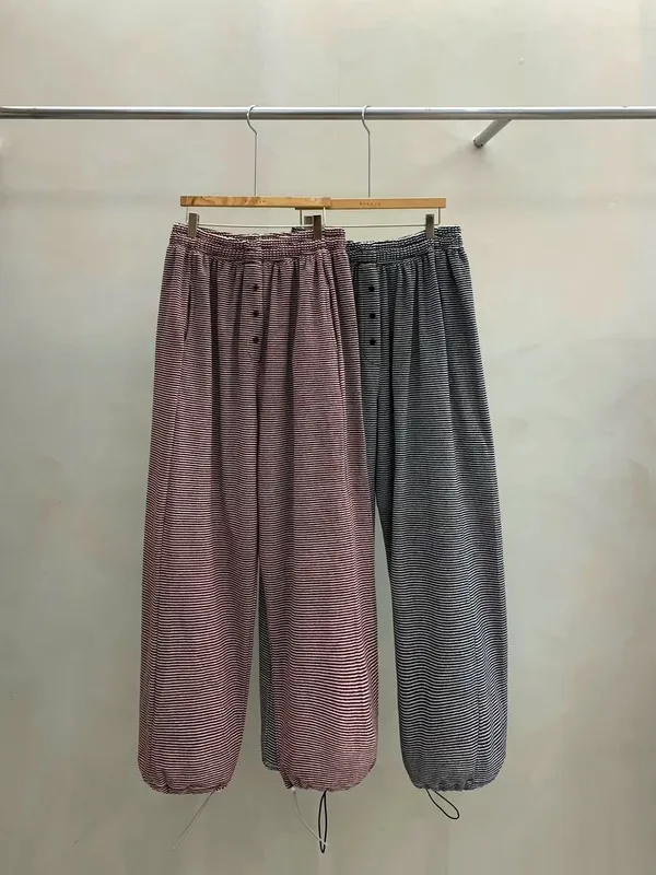 Stylish Striped Women's Pants for a Comfortable Casual Look