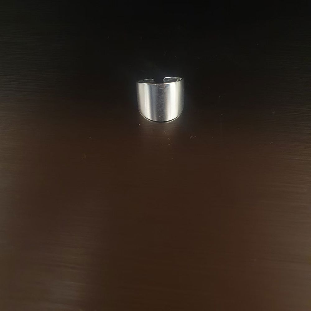 Minimalist Silver Open Ring for Stylish Elegance