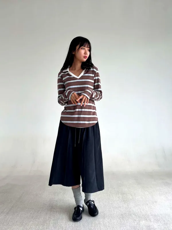 Stylish Striped Women's T-Shirt - Comfortable Casual Style