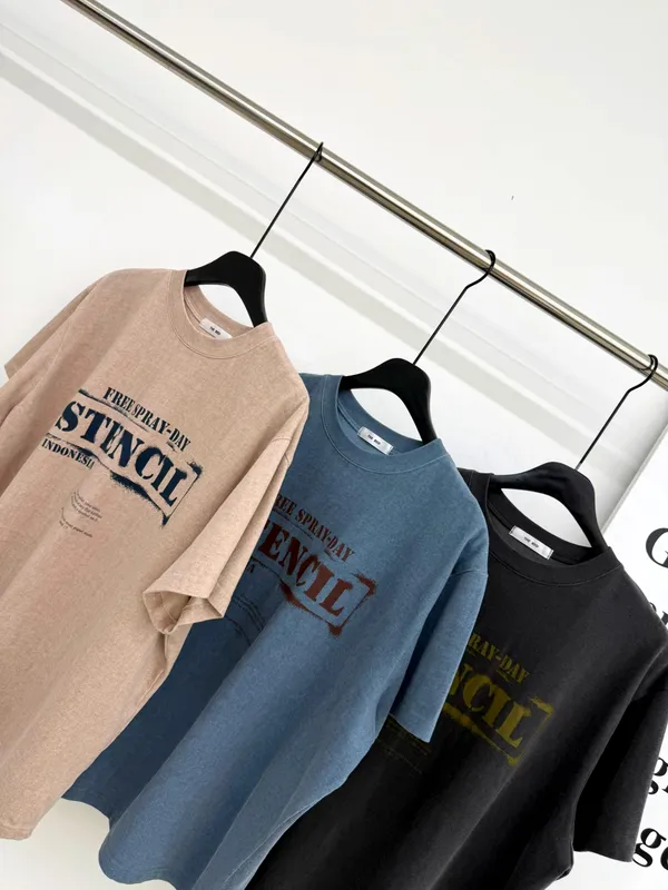 Fashionable Loose Fit Printed T-Shirt, Comfortable and Versatile