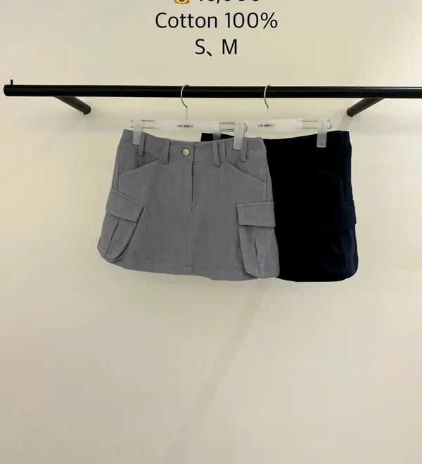Fashionable Versatile Women's Cotton Skirt, Comfortable for Spring and Summer
