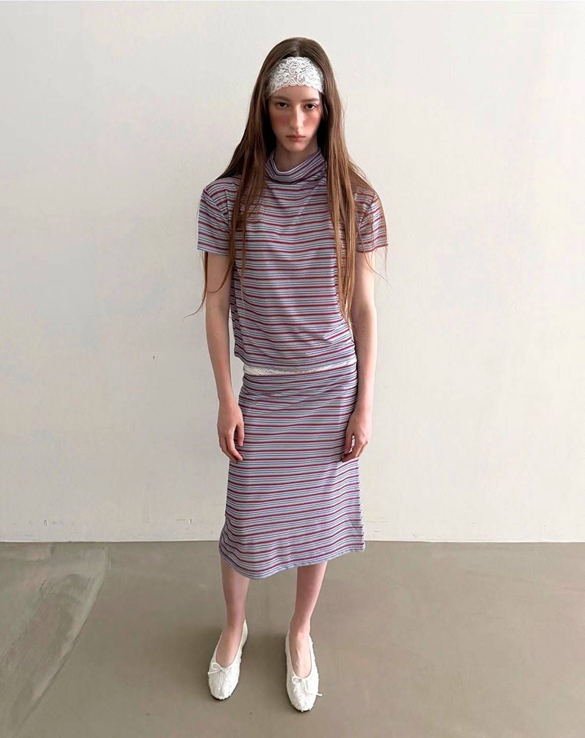 Fashion Striped Women's Top - Comfortable and Breathable, Perfect for Pairing