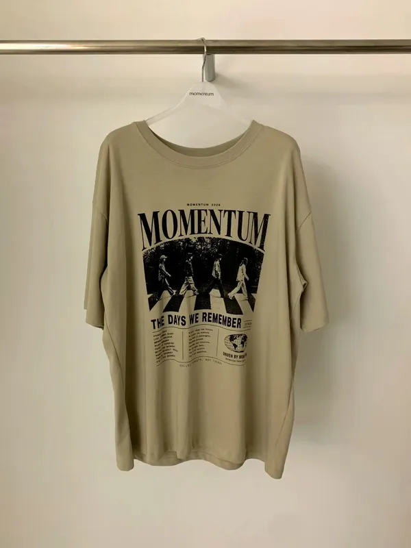 Trendy Printed Loose T-Shirt, Comfortable Casual Style