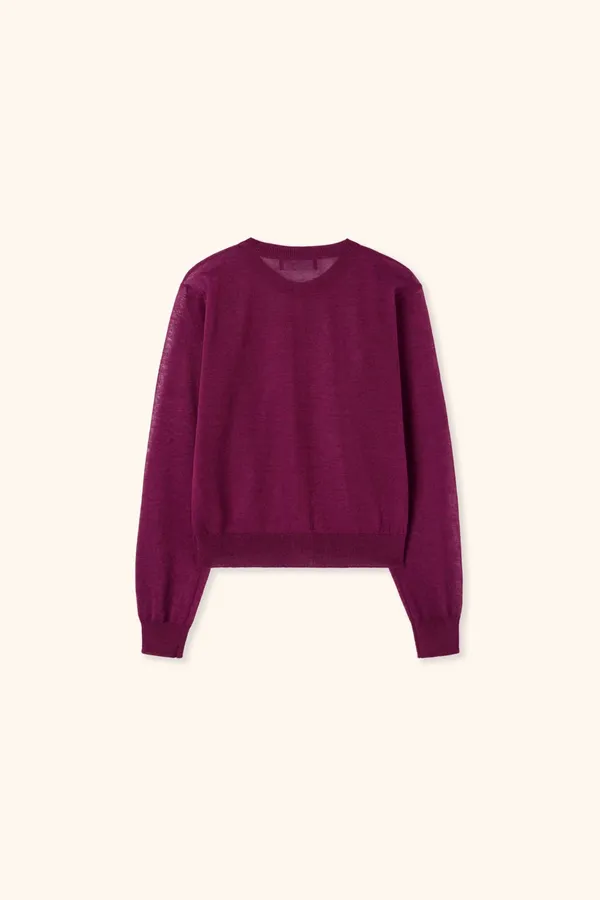 Stylish Men's Round Neck Knitted Top - Comfortable and Breathable for Spring and Autumn