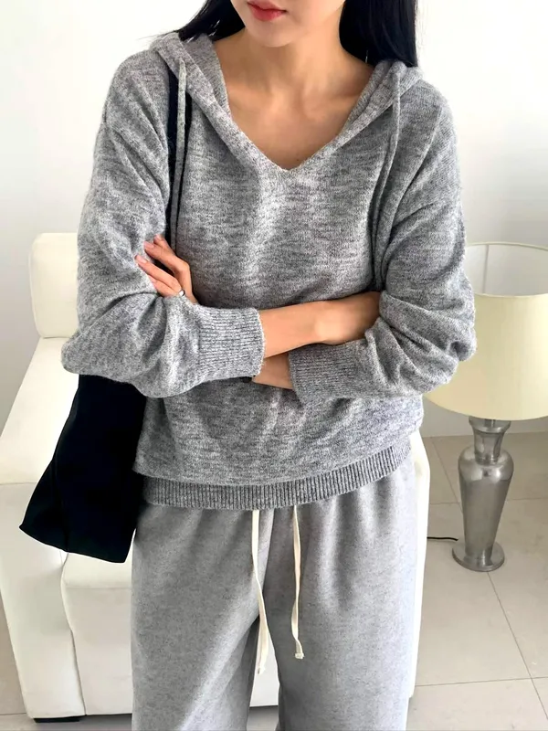 Stylish Casual Knit Sweater - Soft, Comfortable, Perfect Match