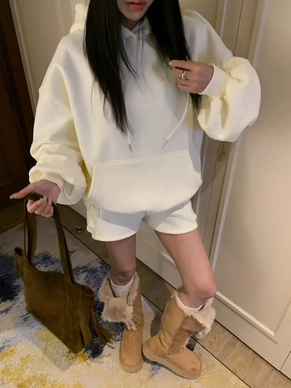 Trendy Casual Women's Outfit Set, Comfortable and Versatile for Spring and Autumn
