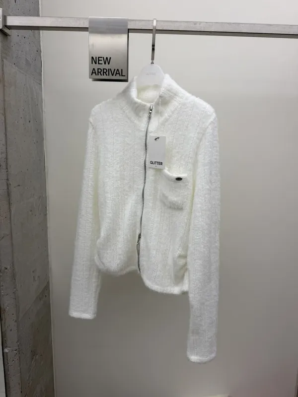 Stylish and Elegant Women's Zipper Cardigan Jacket