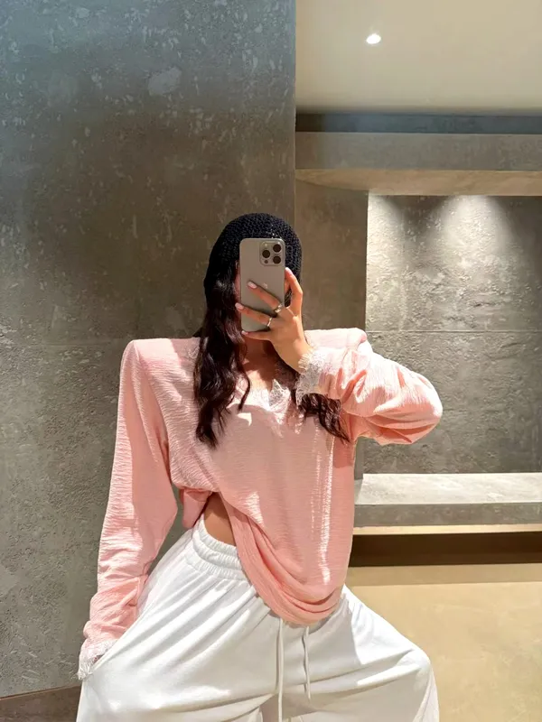 Stylish Casual Women's T-Shirt, Comfortable and Breathable, Perfect for Spring and Summer