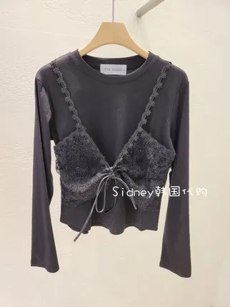 Chic Knitted Camisole Top with Elegant Sheer Design