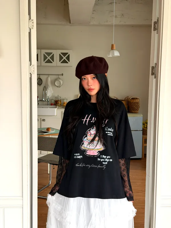 Personalized Printed Loose T-Shirt, A Fashion Essential