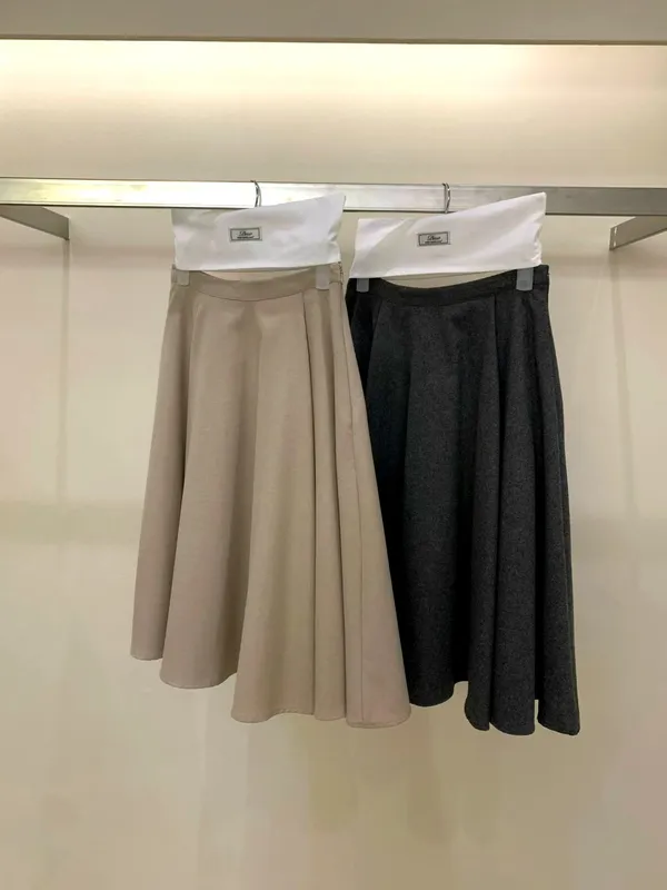 Elegant and Graceful Midi Skirt, Lightweight and Comfortable, Perfect for Pairing