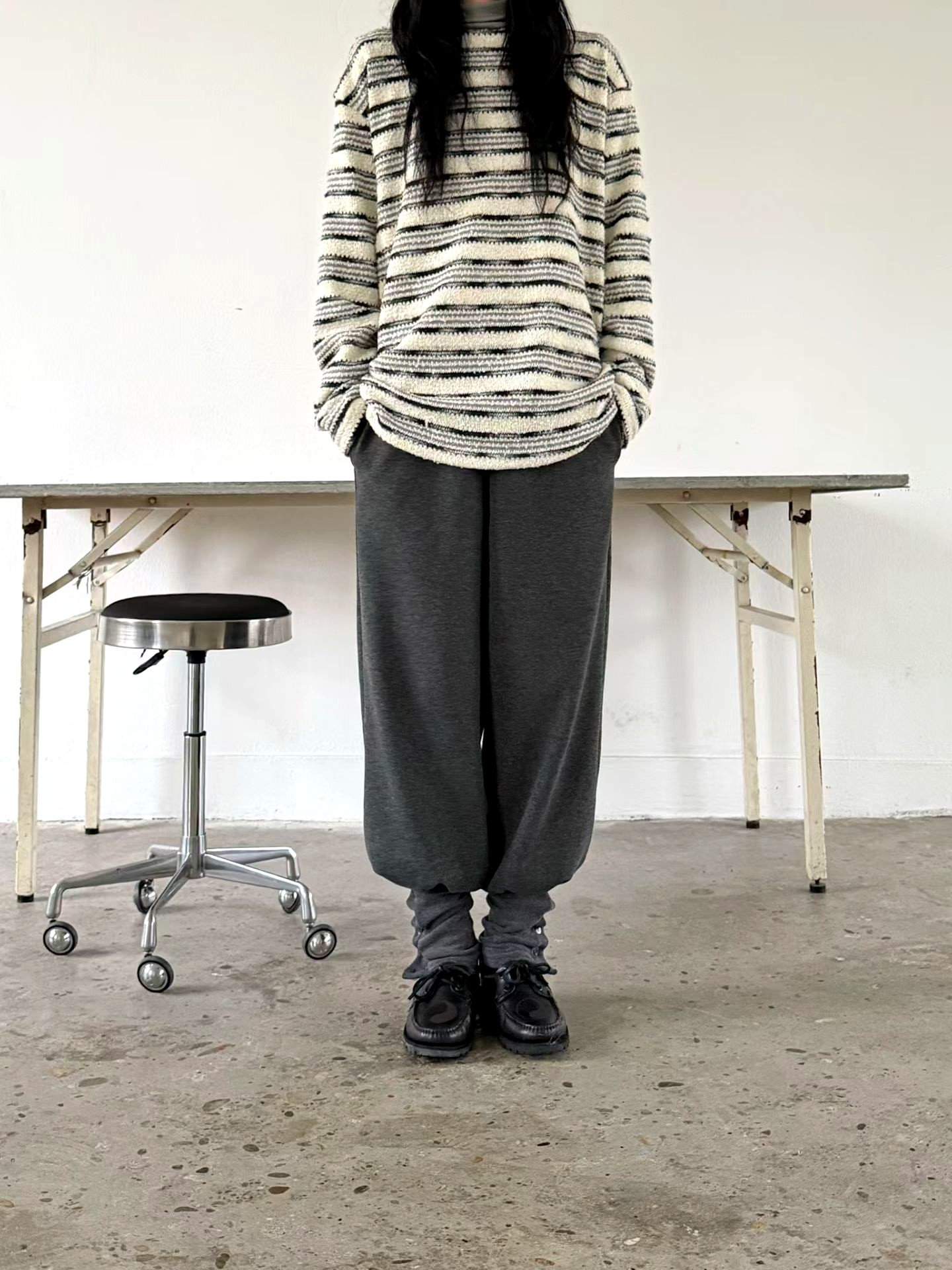 패셔너블한 루즈핏 여성 캐주얼 팬츠, 편안하고 다재다능