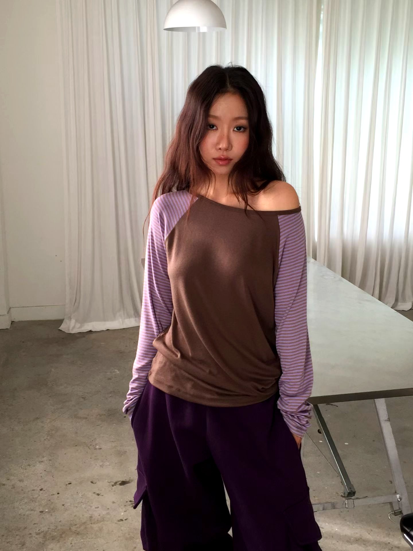 패셔너블 캐주얼 여성 티셔츠, 편안하고 다재다능한