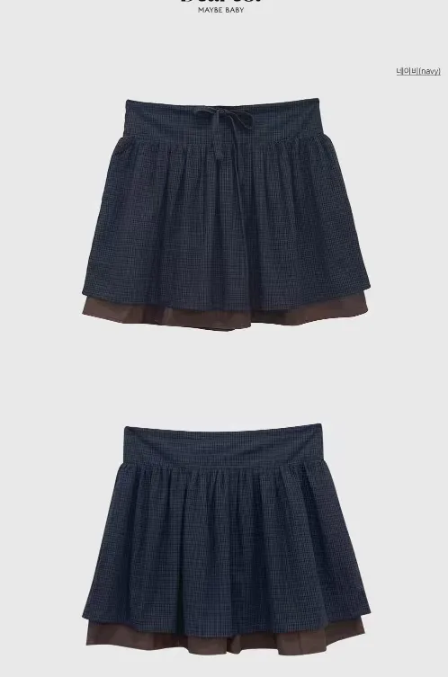 Cute Plaid Mini Skirt - Easy to Match for Spring and Summer