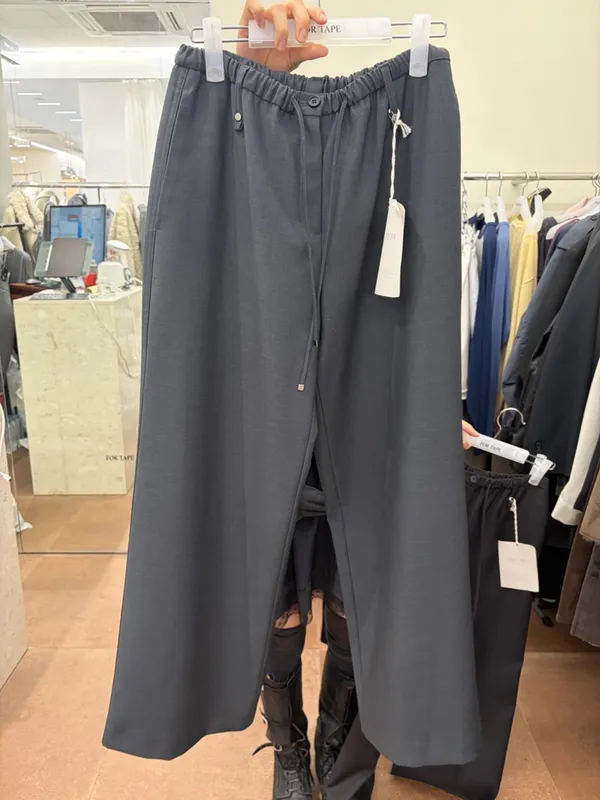 Fashionable Loose High-Waisted Long Pants, Comfortable and Versatile