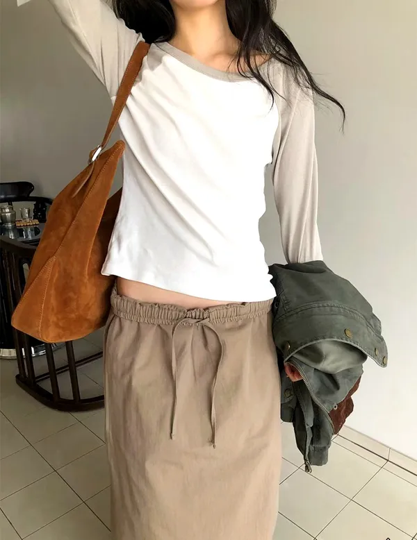 Skirt Panjang Gaya Ringkas - Selesa dan Serbaguna untuk Pemakaian Seharian