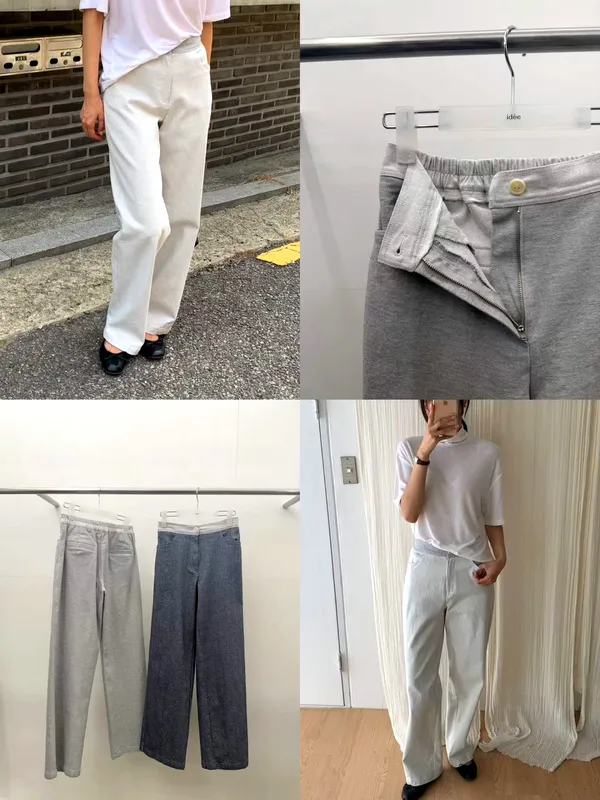 Fashionable Loose Women's Denim Pants - Comfortable and Versatile
