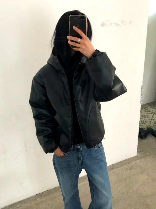 Stylish Black Women's Jacket, Warm and Comfortable