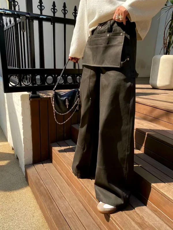Loose Fit Casual Jeans - Stylish, Versatile, and Breathable