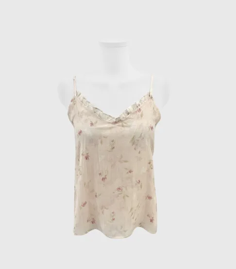 Fresh Floral Camisole, Lightweight and Breathable, A Summer Essential