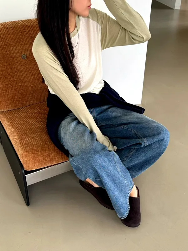 Loose Fit Casual Women's Denim Jeans - Fashionable and Versatile