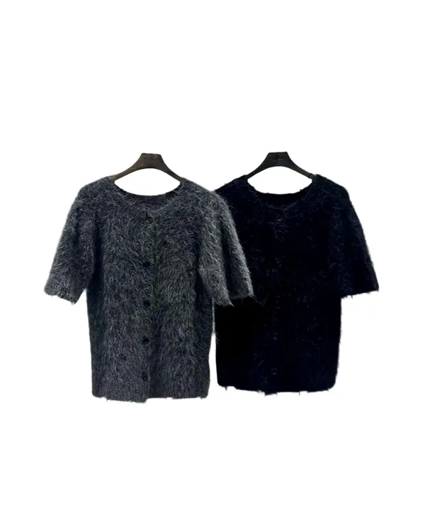 เสื้อการ์ดิแกนขนฟูแฟชั่นสำหรับผู้หญิง - สบายและหลากหลาย