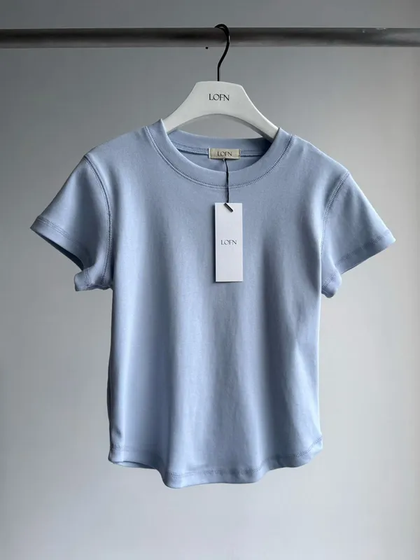 Minimalist Comfortable Pure Cotton Short Sleeve T-Shirt